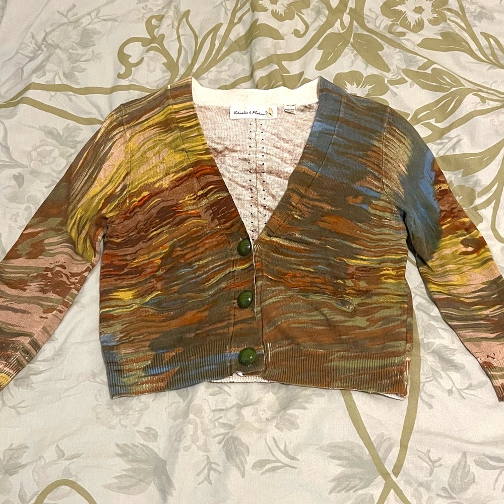 Anthropologie charlie & robin colorful cardigan 🐞